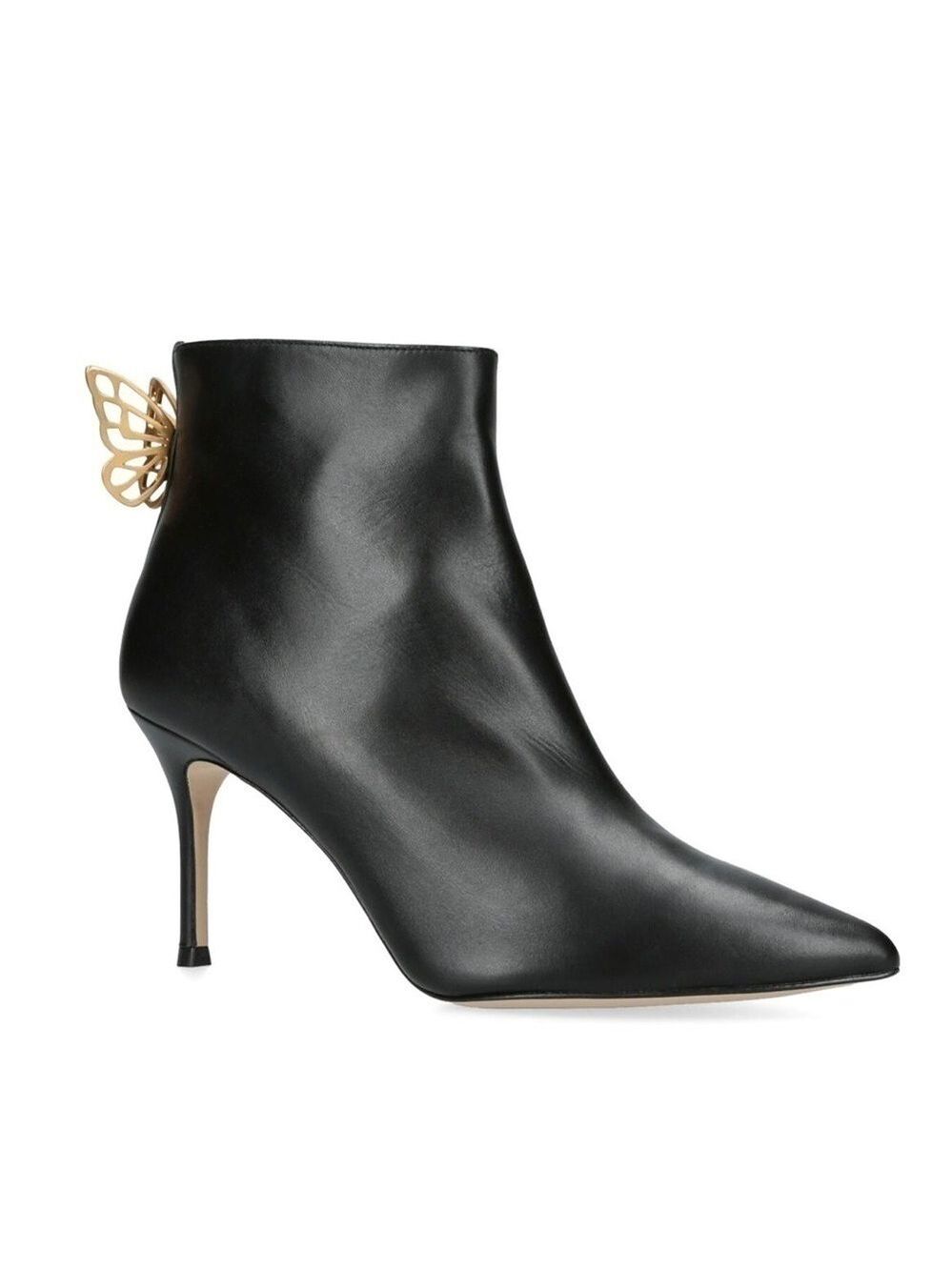 Sophia Webster Mariposa Butterfly Ankle Boots in Black Leather - NWT - Picture 1 of 13